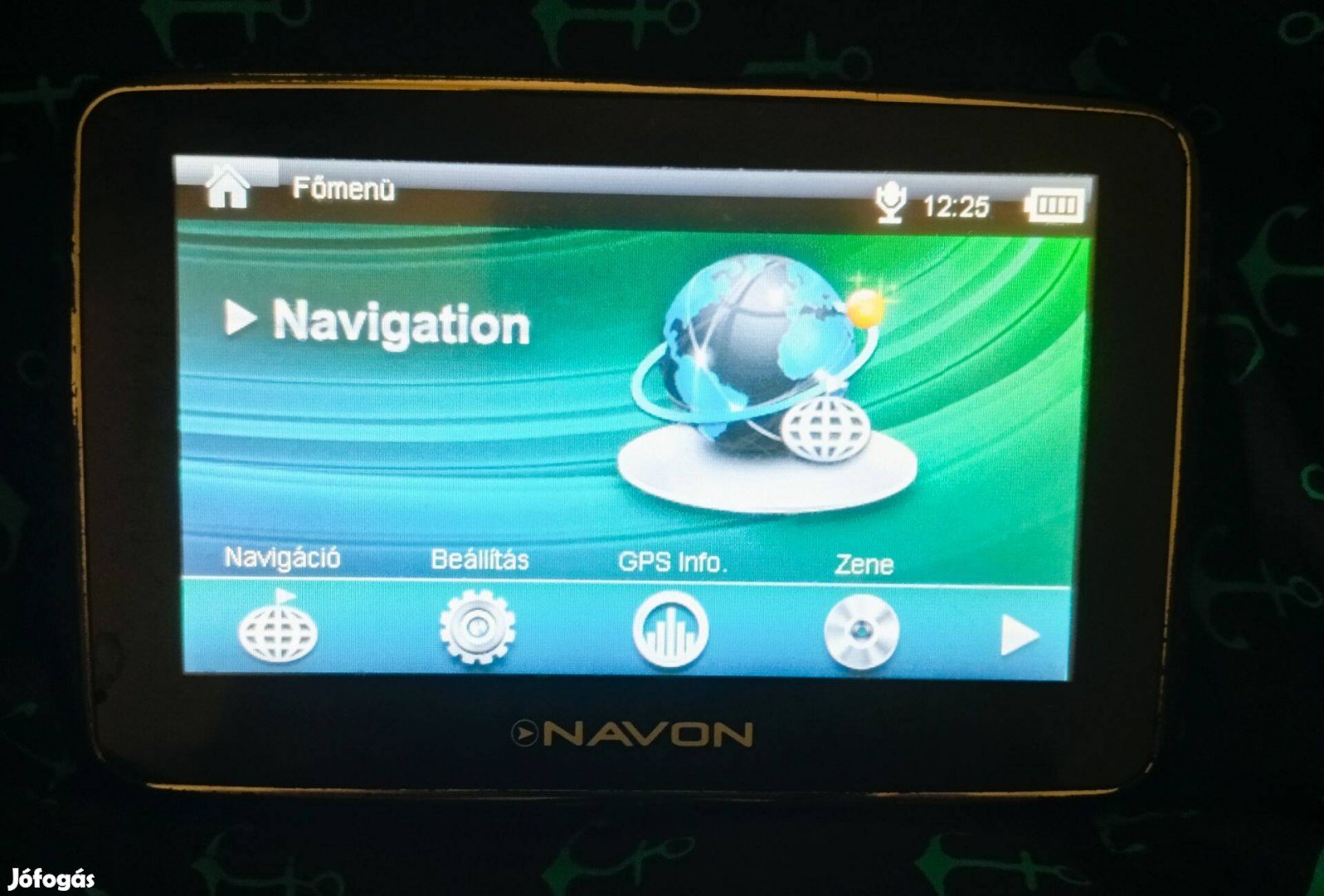 Navon GPS 5" Magyarország térképpel