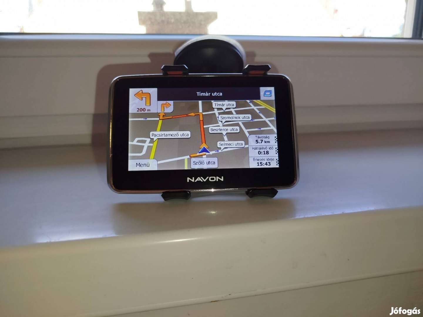 Navon GPS navigáció Igo Primo 2025. máj. Magyaro. térkép kamionos is 