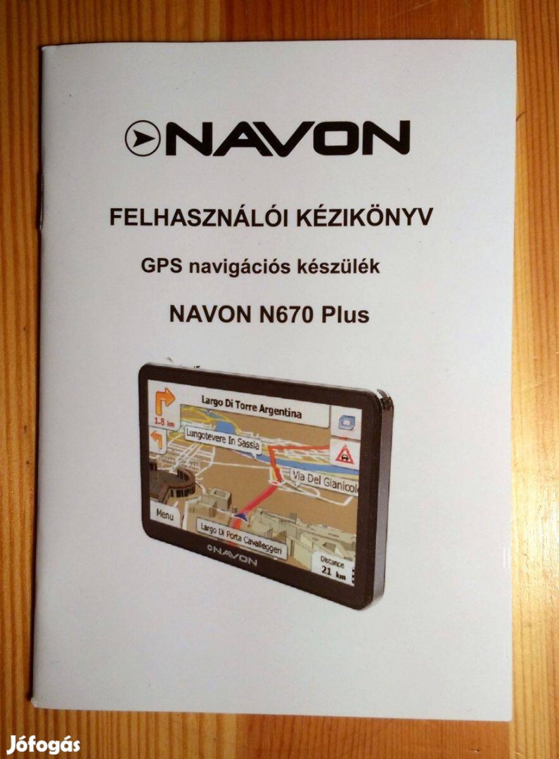 Navon N670 Plus Felhasználói Kézikönyv