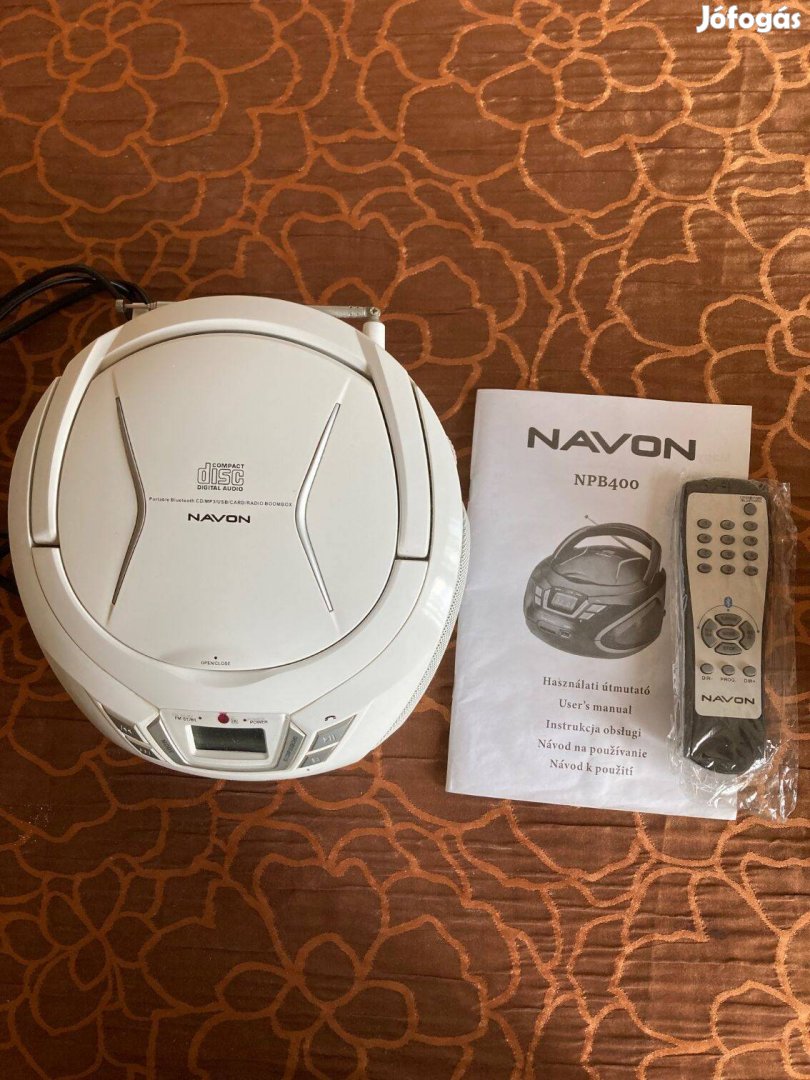 Navon rádió/CD+MP 3-as lejátszó