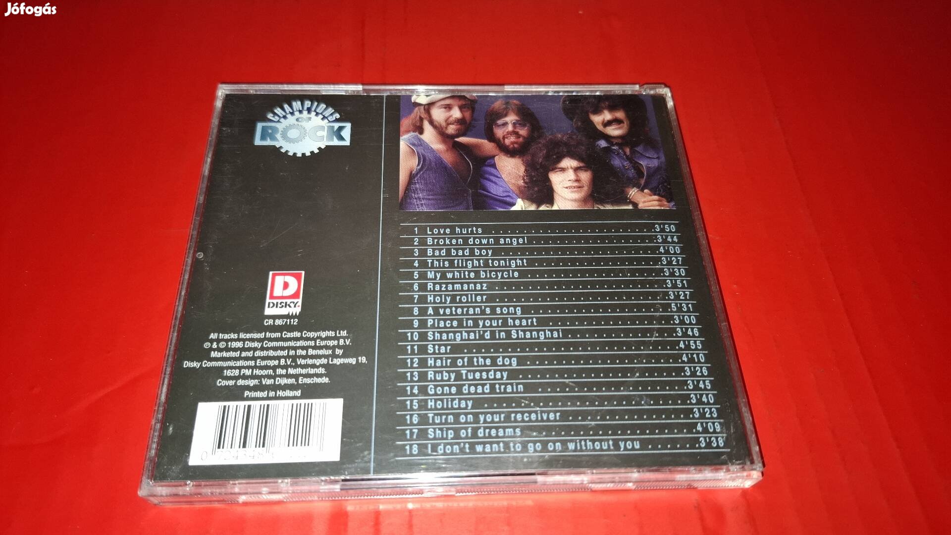 Nazareth Champions of rock Cd 1996 Holland