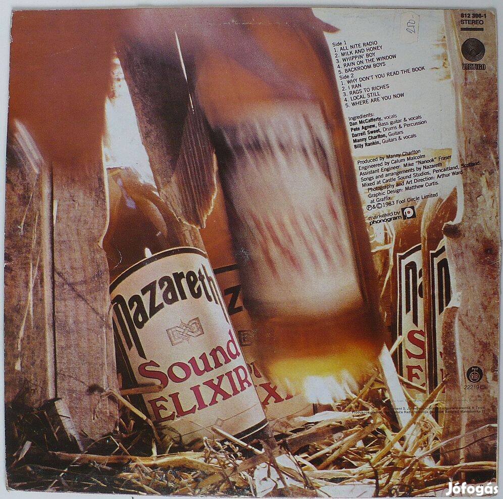Nazareth: Sound Elixir (megkímélt állapotú LP)
