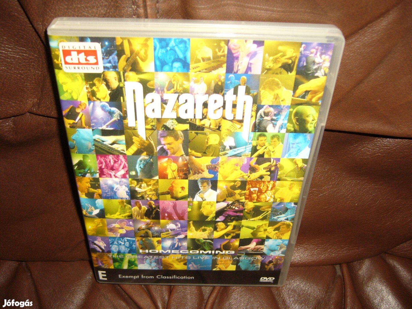 Nazareth - Live in Glasglow . DVD film . Cserélhető Blu-ray filmre