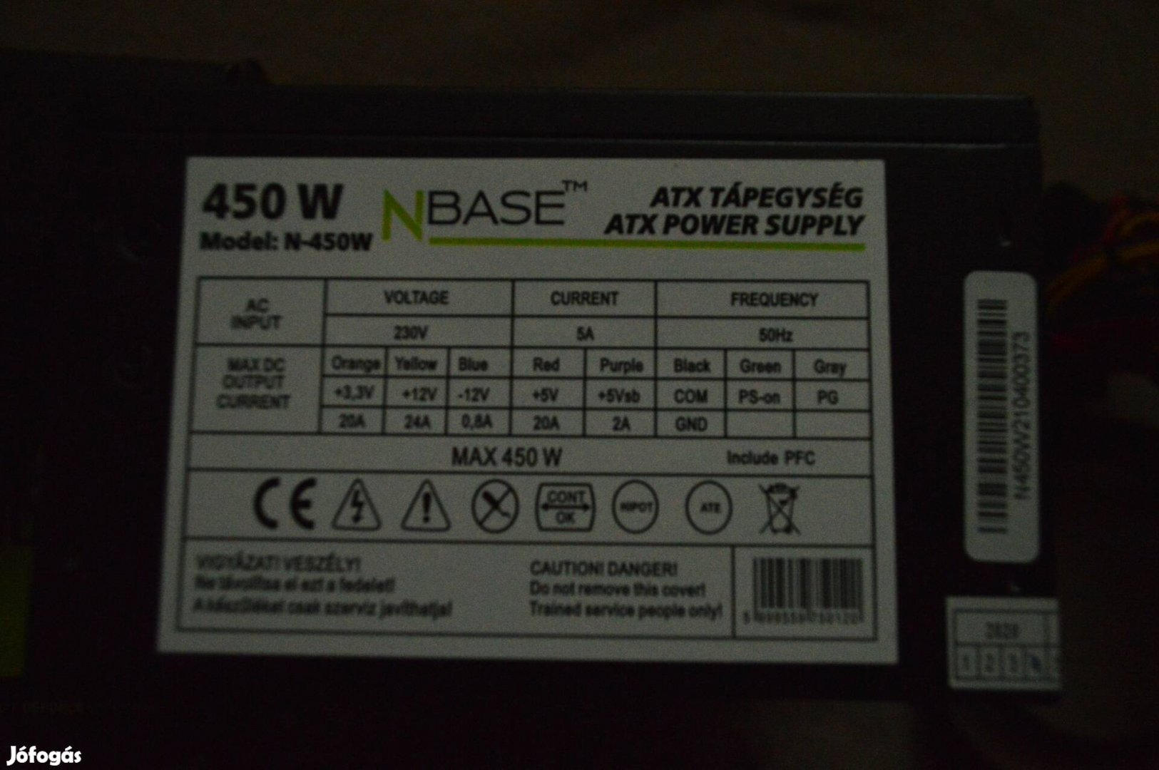 Nbase 450w táp