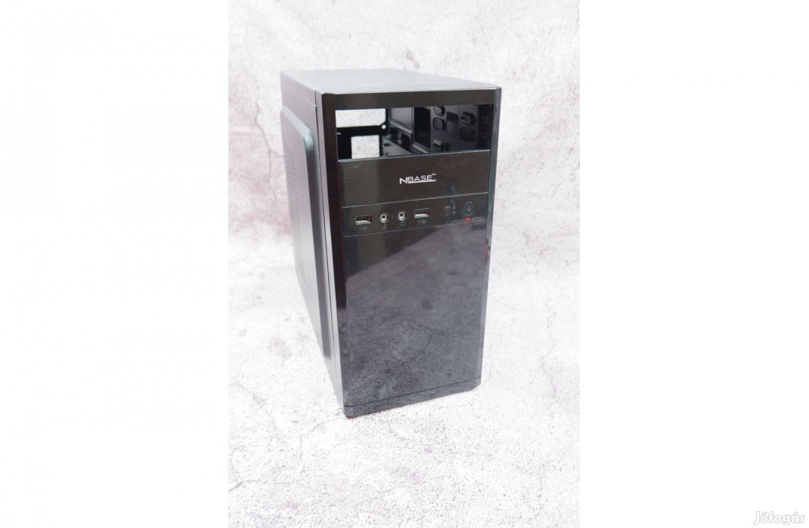 Nbase Fekete számítógép ház