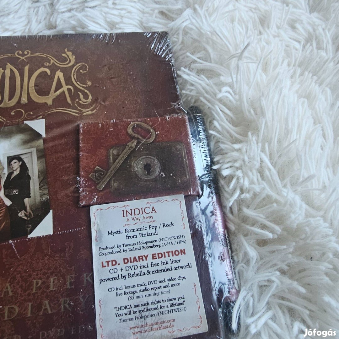 Ndica / A Way Away (CD+DVD Diary Edition) új gyári csomagolás