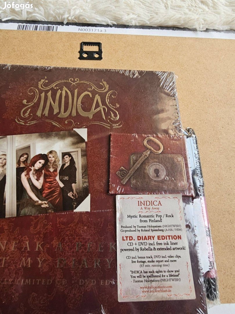 Ndica / A Way Away (CD+DVD Diary Edition) új gyári csomagolás Ha szer