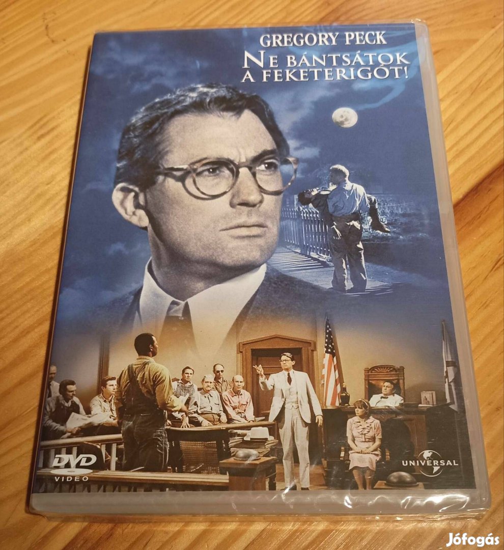 Ne bántsátok a feketerigót dvd bontatlan Gregory Peck felíratos