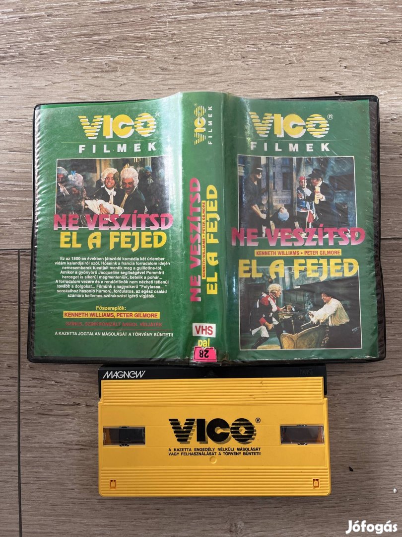 Ne veszitsd el a fejed vhs vico