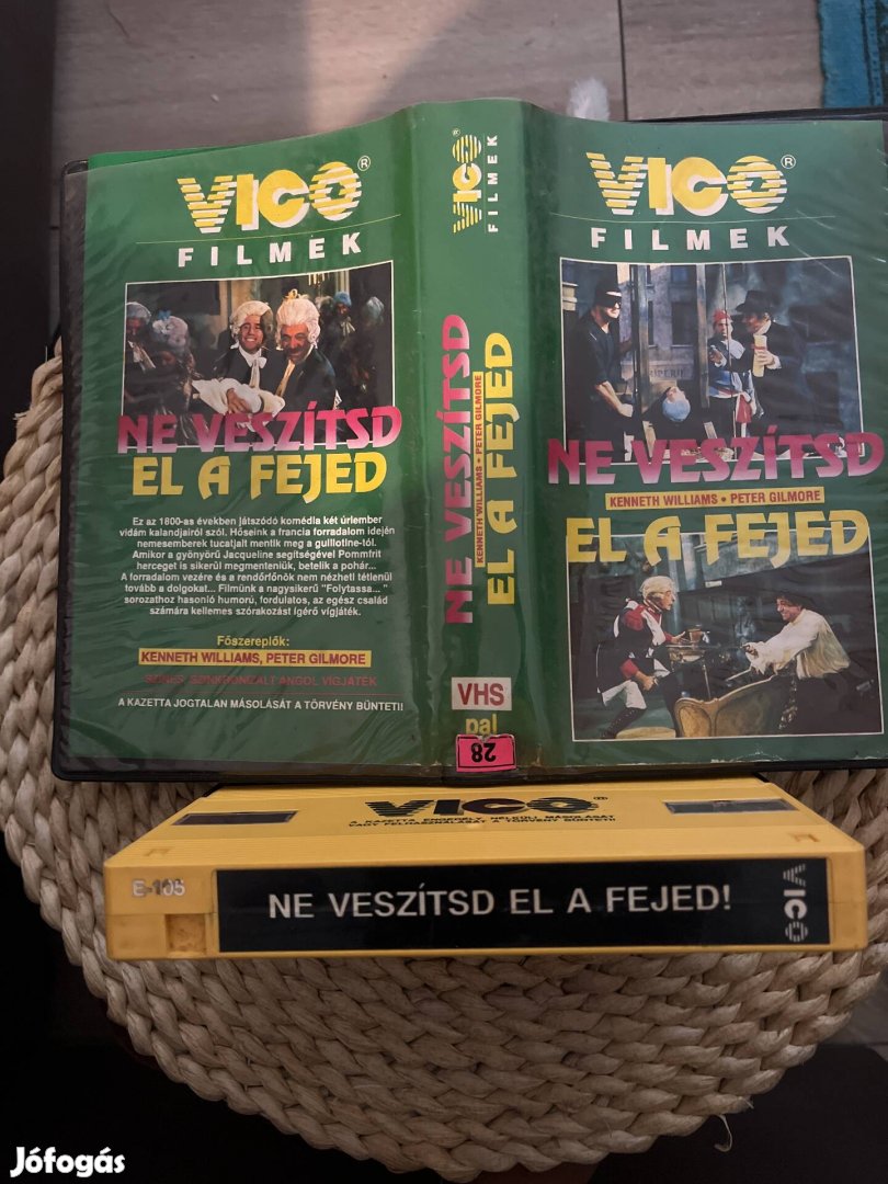 Ne veszítsd el a fejed vhs vico