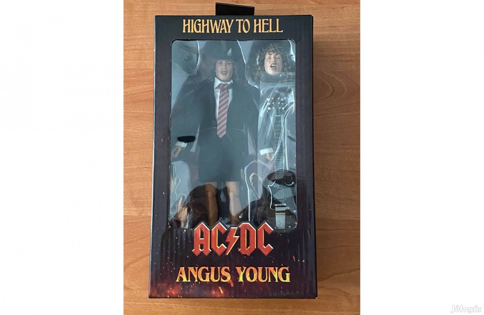 Neca Acdc Angus Young Szövetruhás Figura !