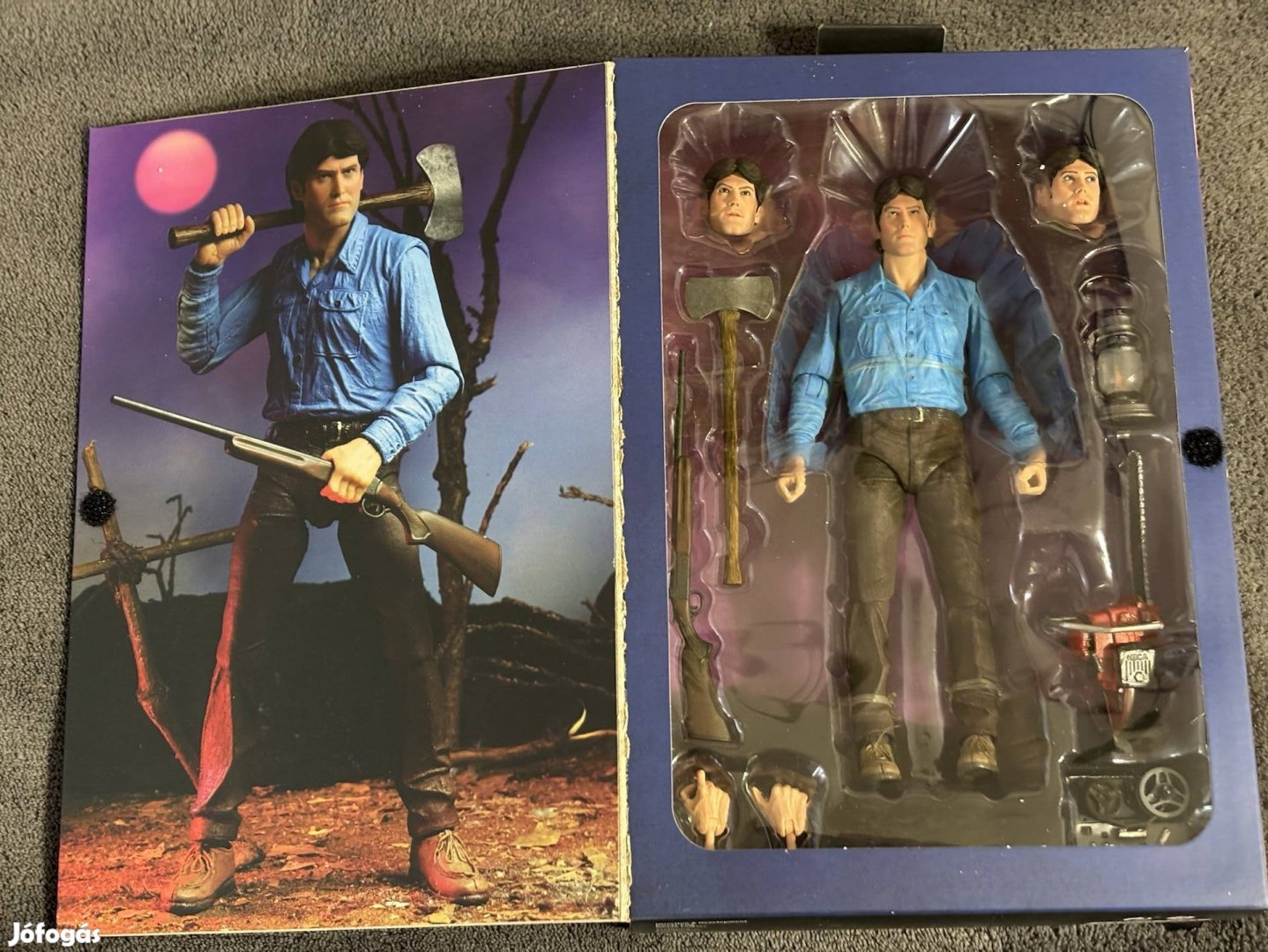 Neca Evil DeadGonosz Halott 1981 Ash Williams Figura 18-cm