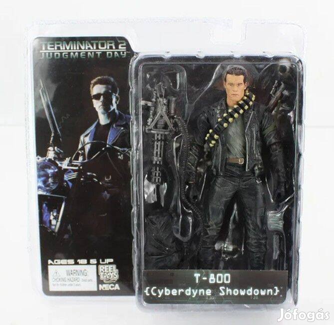 Neca Terminator T800 Cyberdyne Showdown figura bontatlan
