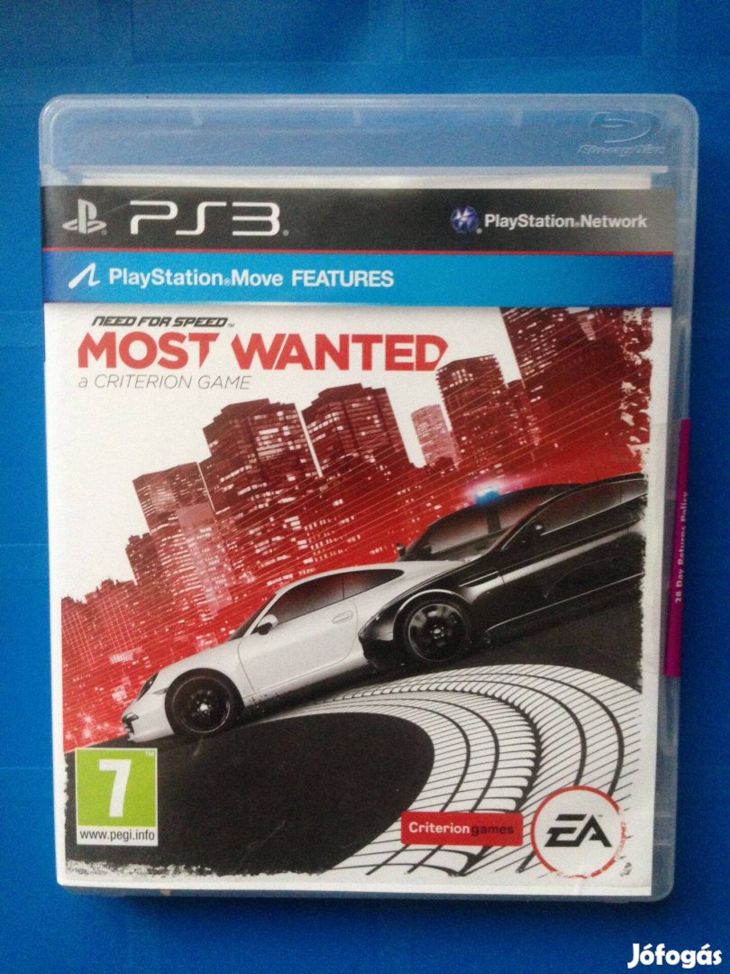 Need FOR Speed Most Wanted ps3 játék,eladó,csere is