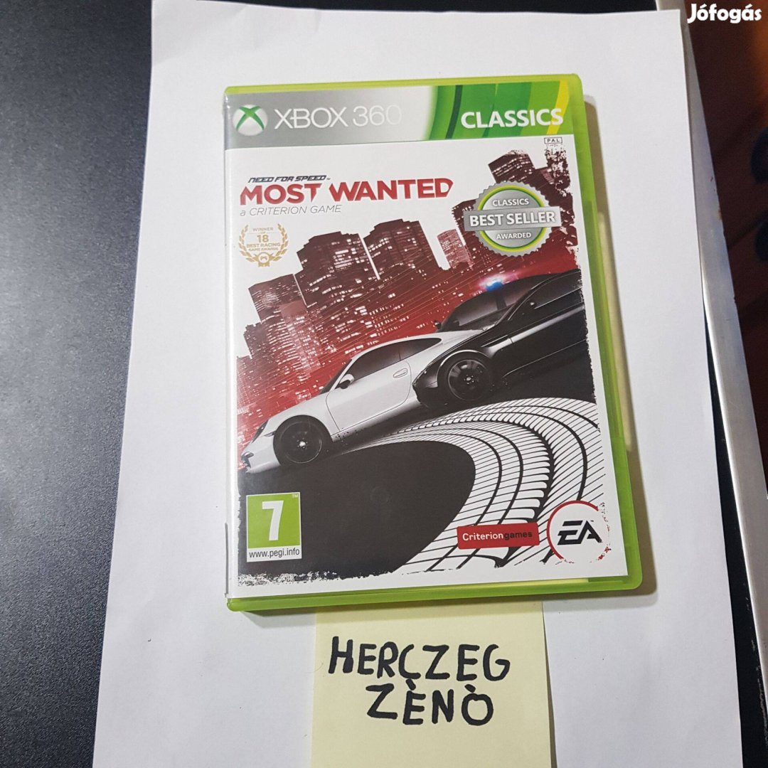 Need FOR Speed Mostwanted 2012 xbox360