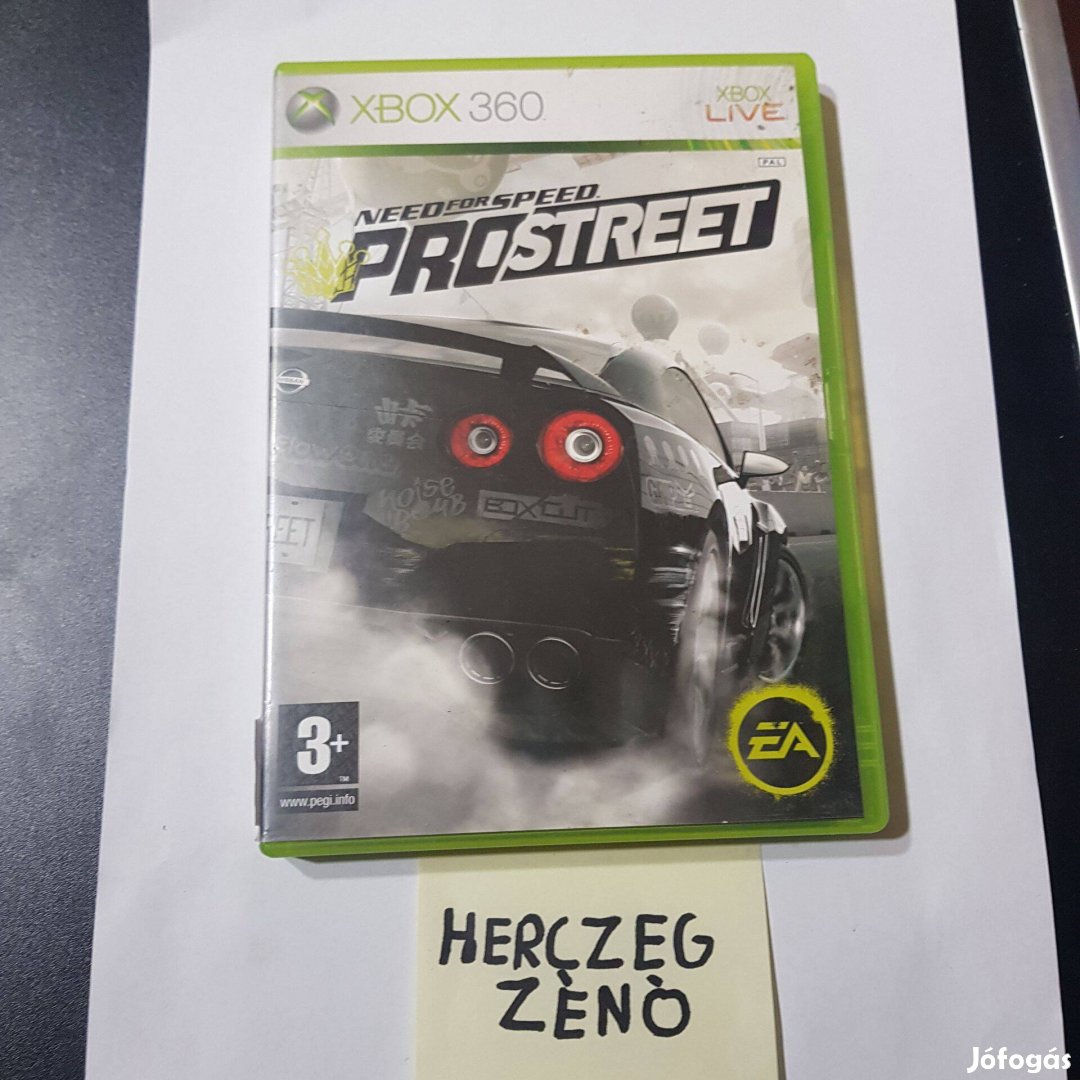 Need FOR Speed Pro Street Német xbox360