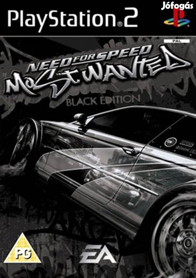 Need For Speed Most Wanted Black Edition PS2 játék
