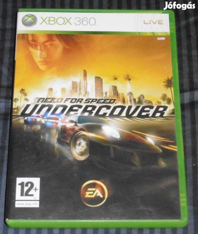 Need For Speed Undercover Német (Rendőr üldözős) Gyári Xbox 360 Játék