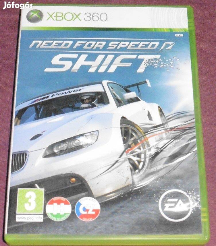 Need For Speed - Shift Magyarul Gyári Xbox 360 Játék akár féláron