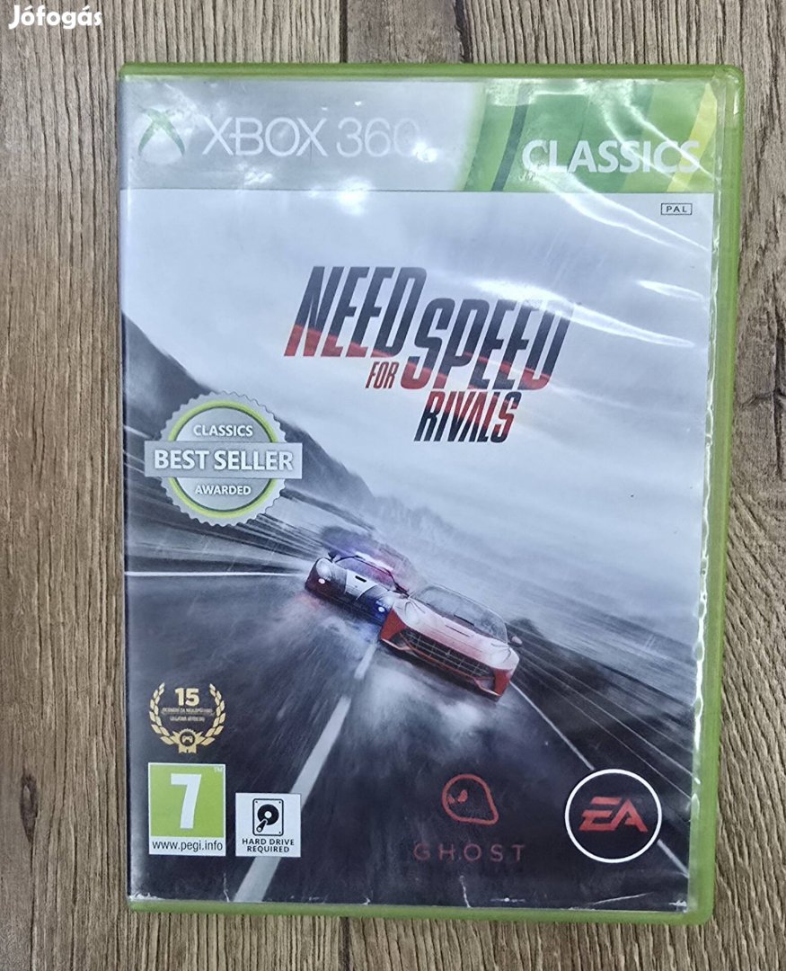 Need For speed Rivals Xbox 360 használt játék 