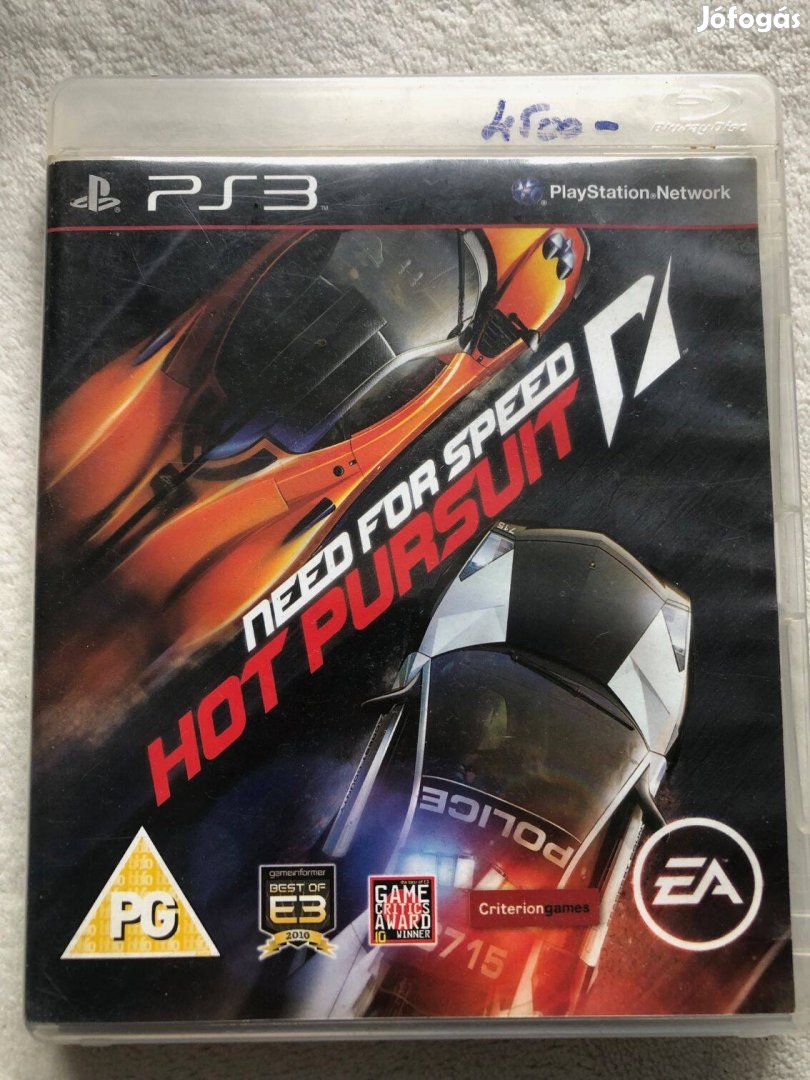 Need for Speed Hot Pursuit Ps3 Playstation 3 játék