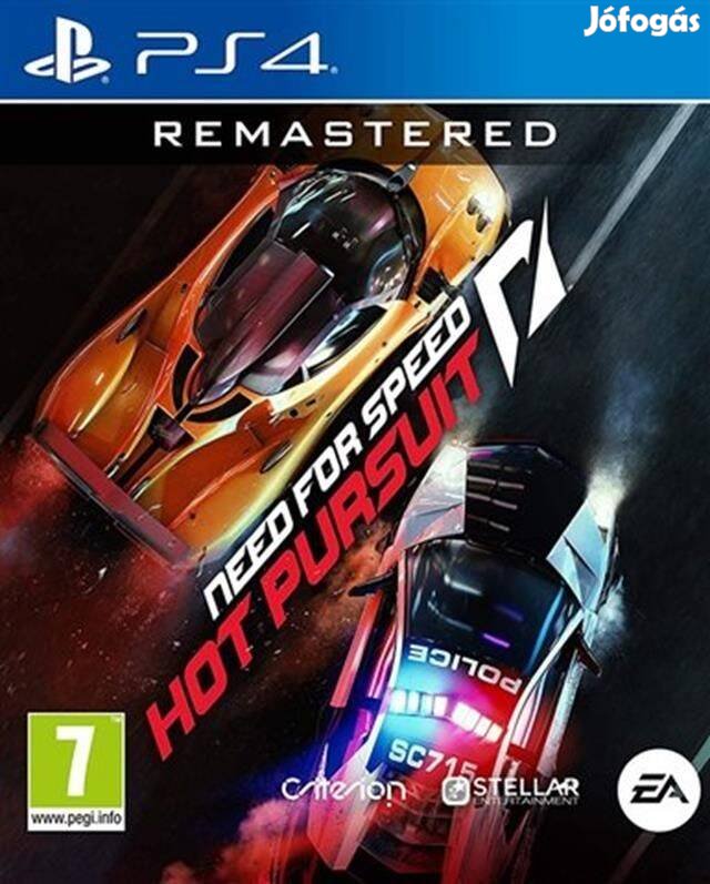 Need for Speed Hot Pursuit Remastered PS4 játék
