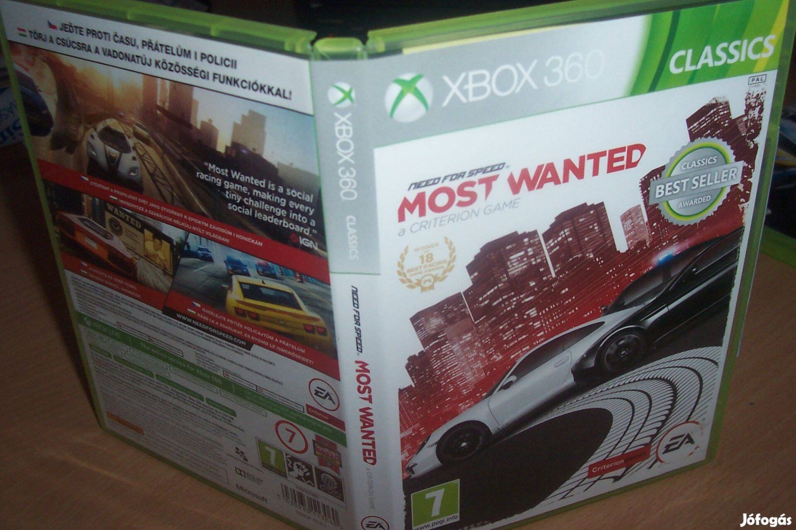 Need for Speed Most Wanted - eredeti xbox360 játéklemez