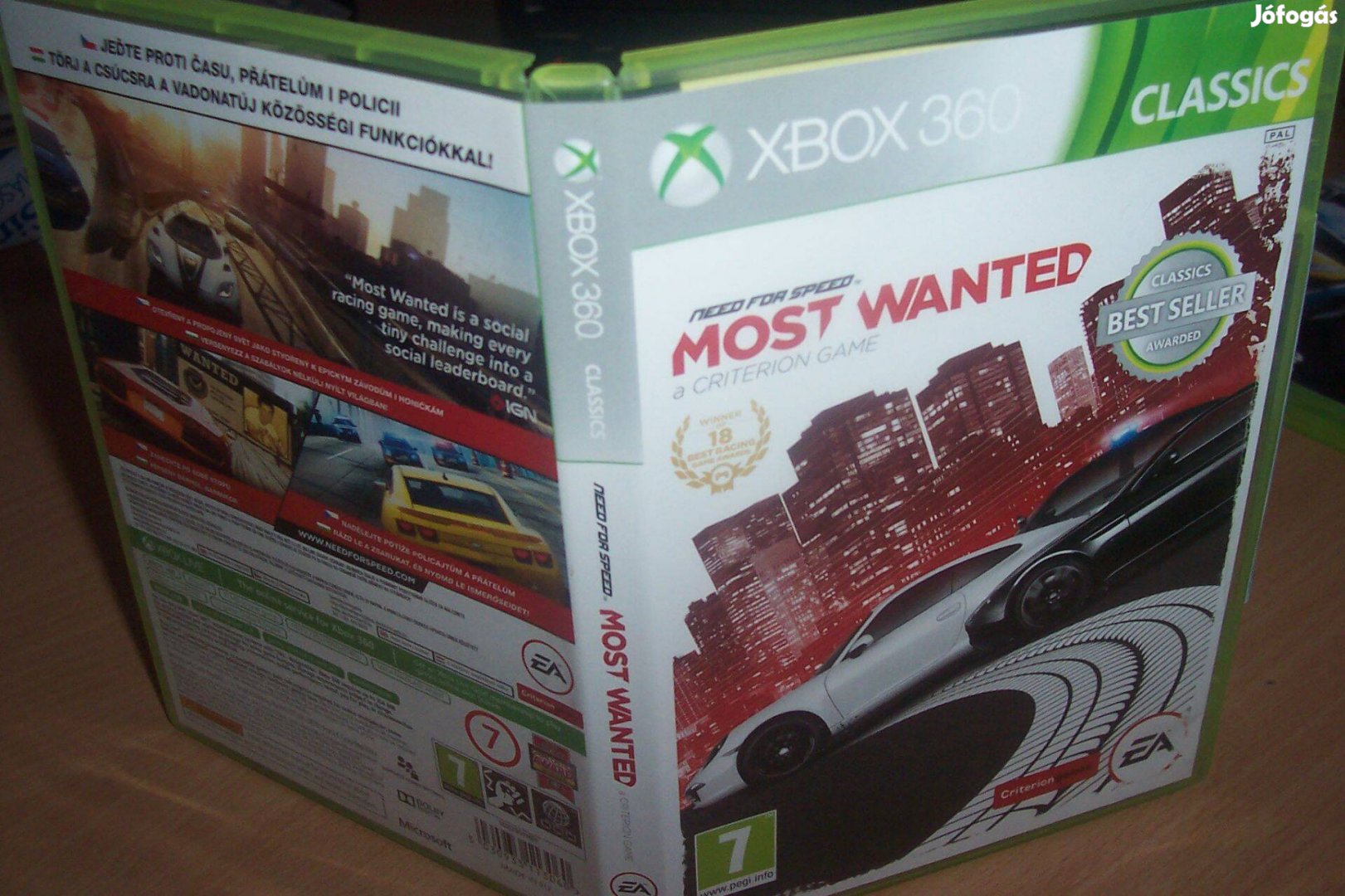 Need for Speed Most Wanted - xbox360 eredeti játék