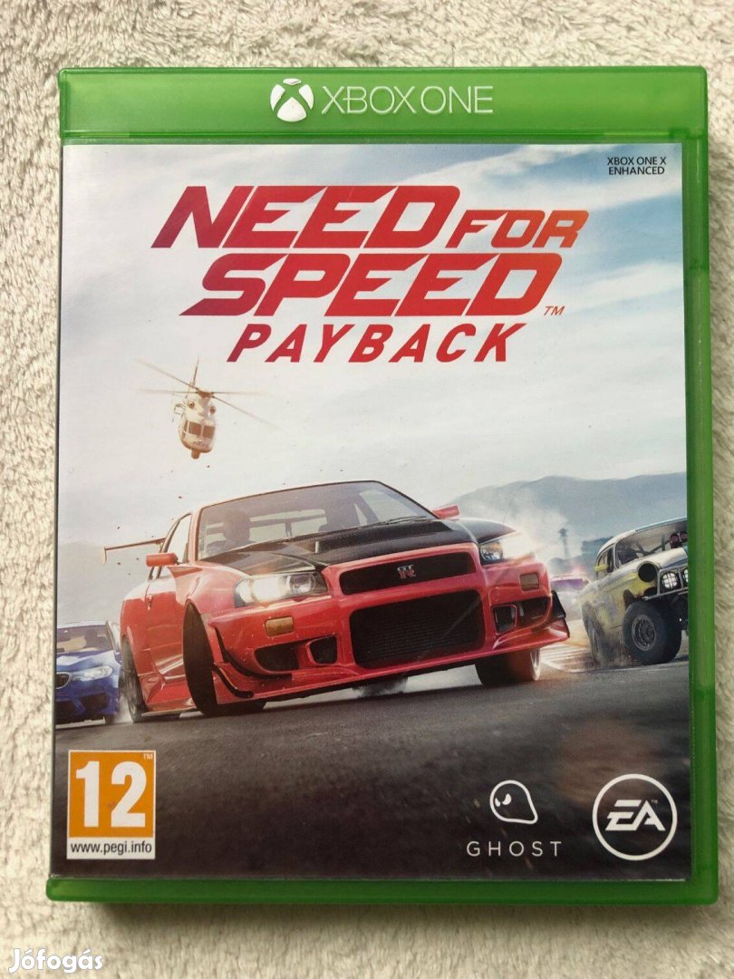 Need for Speed Payback Xbox One játék