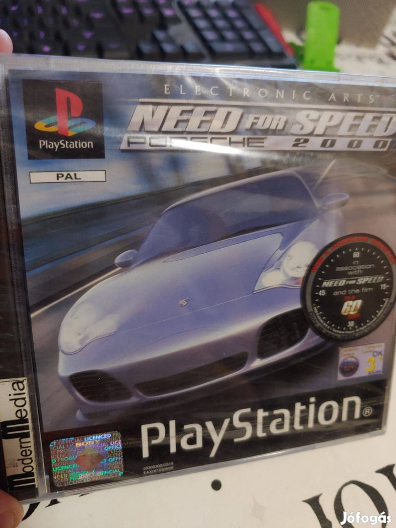 Need for Speed Porsche 2000 Playstation 1 Új Fóliás
