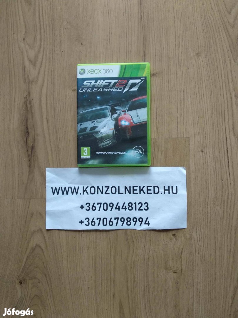 Need for Speed Shift 2 Unleashed Xbox 360 játék