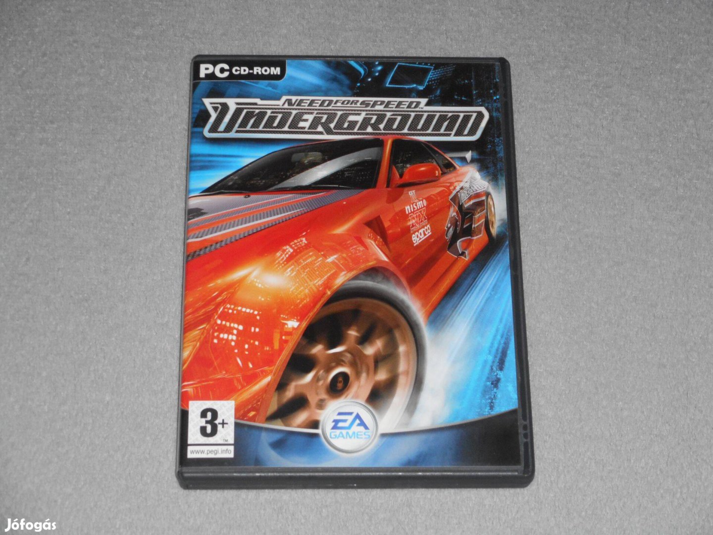 Need for Speed Underground Magyar nyelvű! Számítógépes PC játék Ritka!