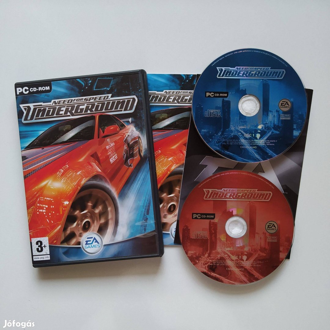 Need for Speed Underground PC játék