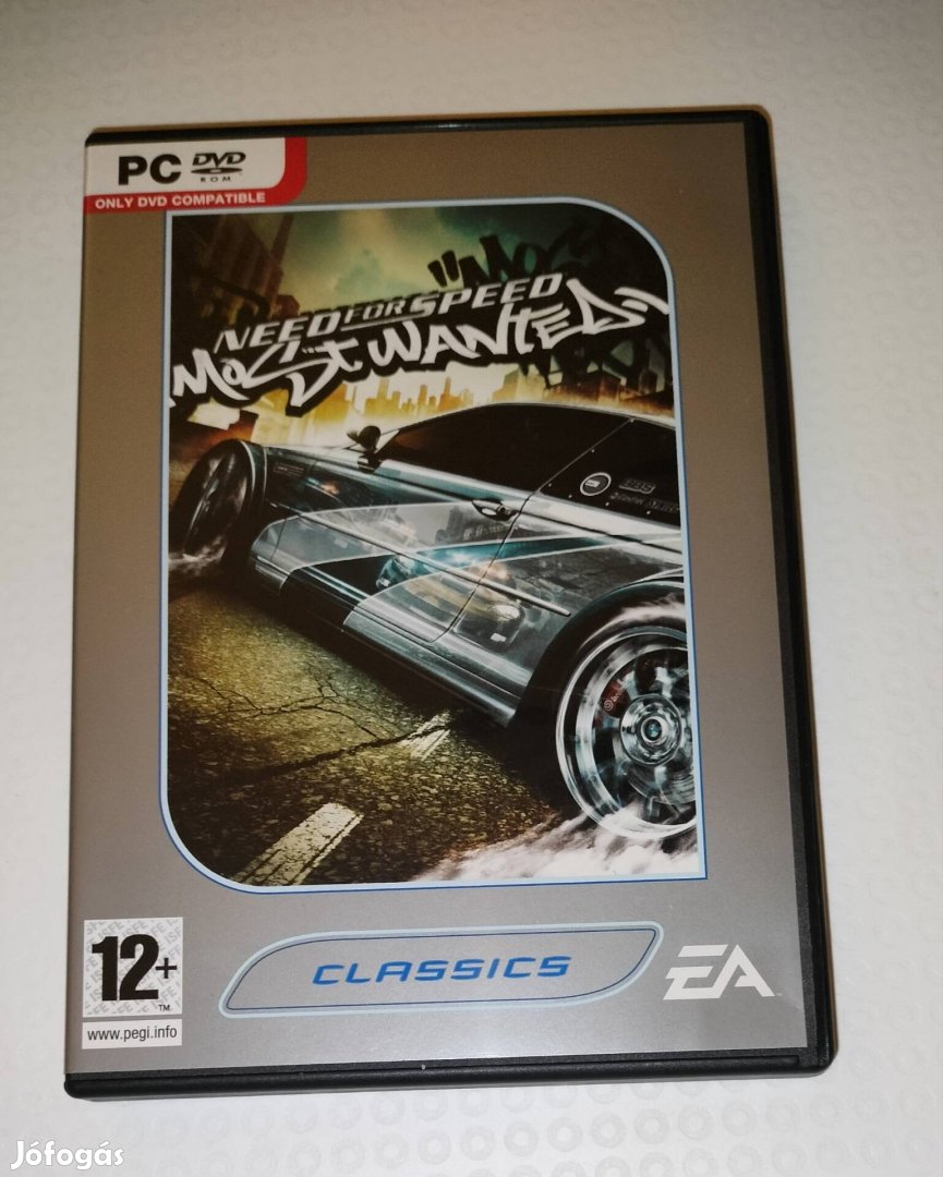 Need for speed Most wanted pc dvd rom játék Classics EA