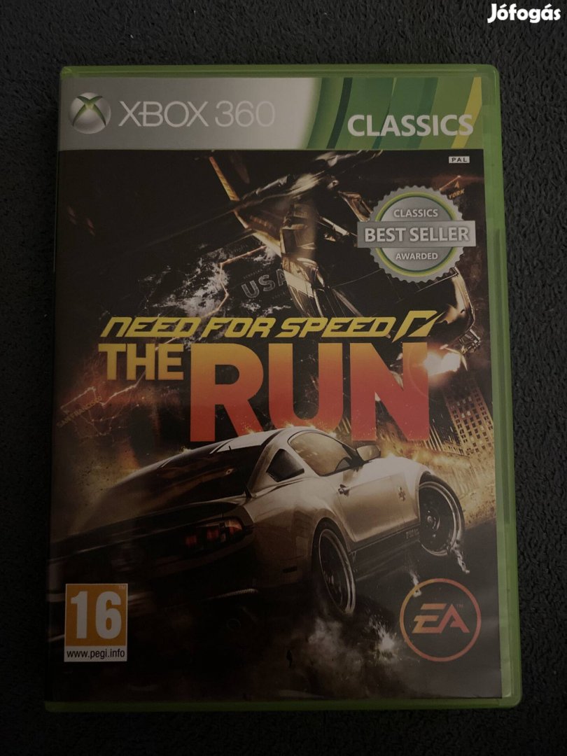 Need for speed run xbox játék