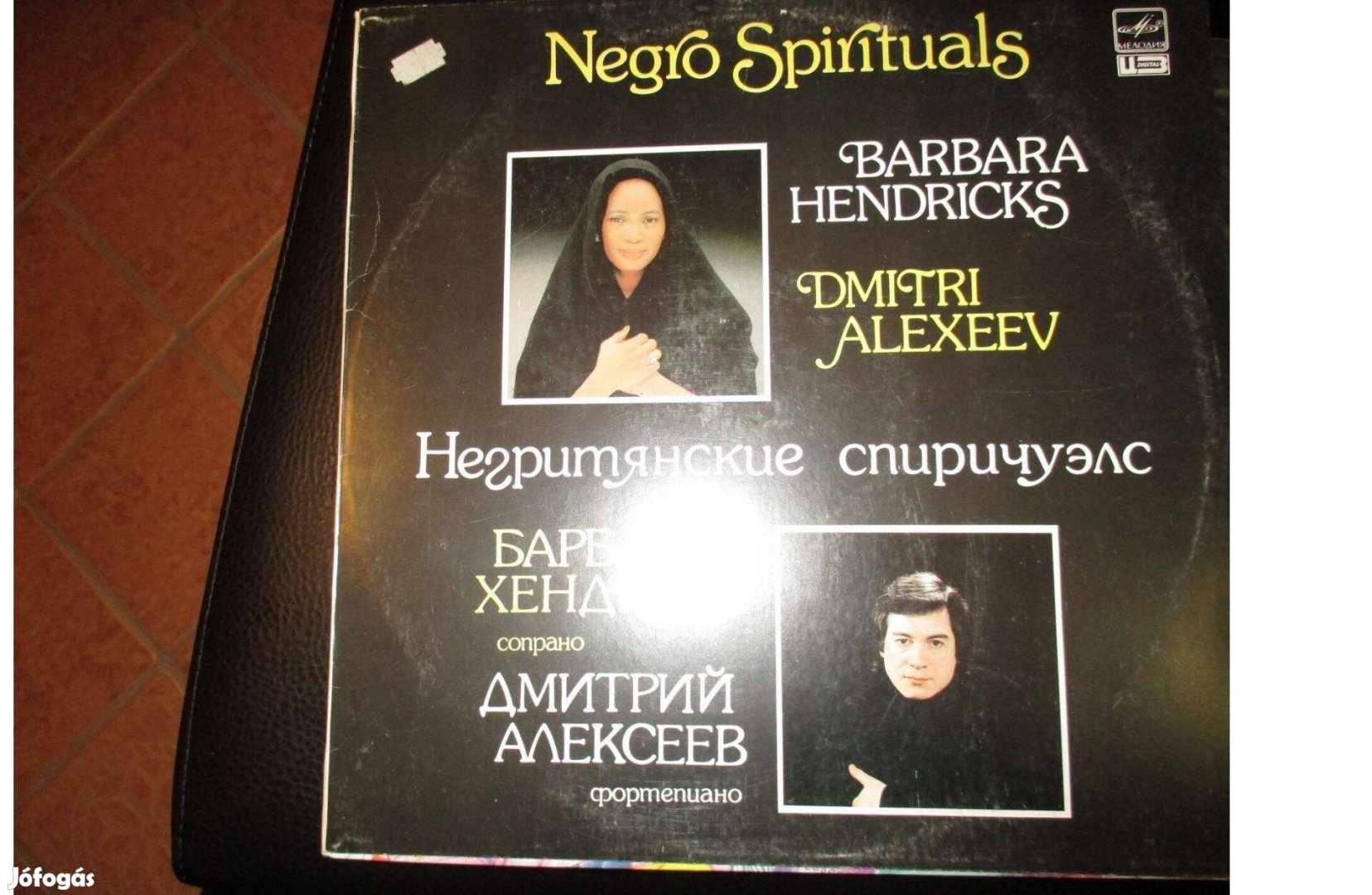 Negro Spirituals bakelit hanglemez eladó