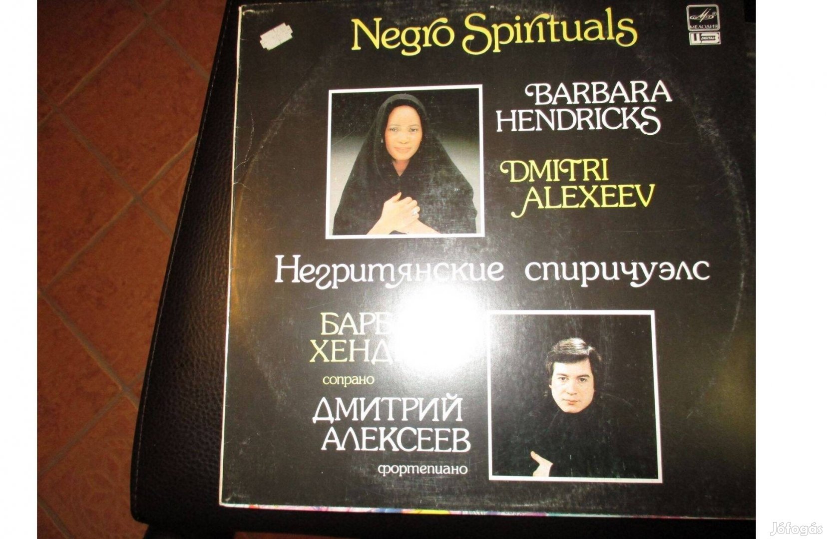 Negro Spirituals bakelit vinyl hanglemez eladó