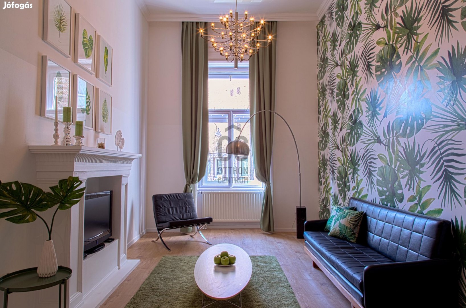 Négy apartmanból álló lakás a Palotanegyedben