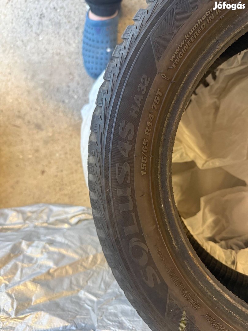 Négy-évszakos Kumho 155/65 R14 4 db