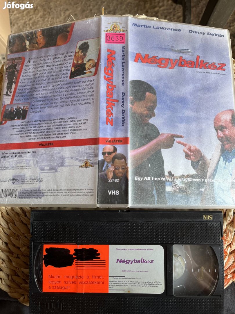 Négybalkéz vhs.  