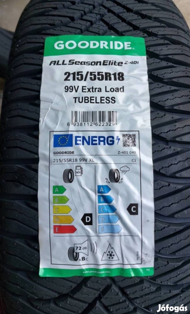 Négyévszakos  215/55 R18