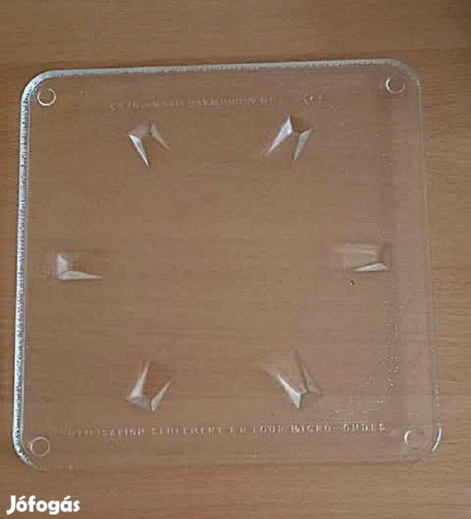 Négyszögletű mikrowelle üvegtál, Moulinex