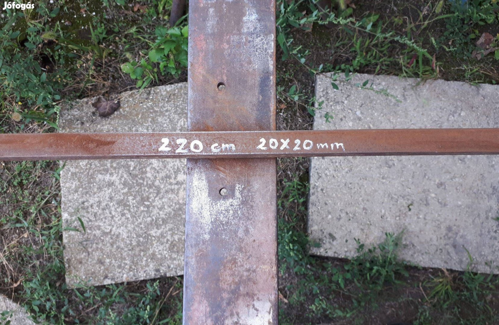 Négyzetacél 20x20 mm eladó !