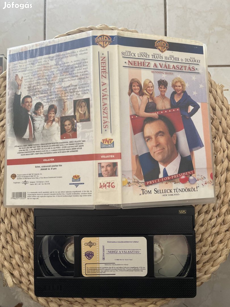 Nehéz a választás vhs