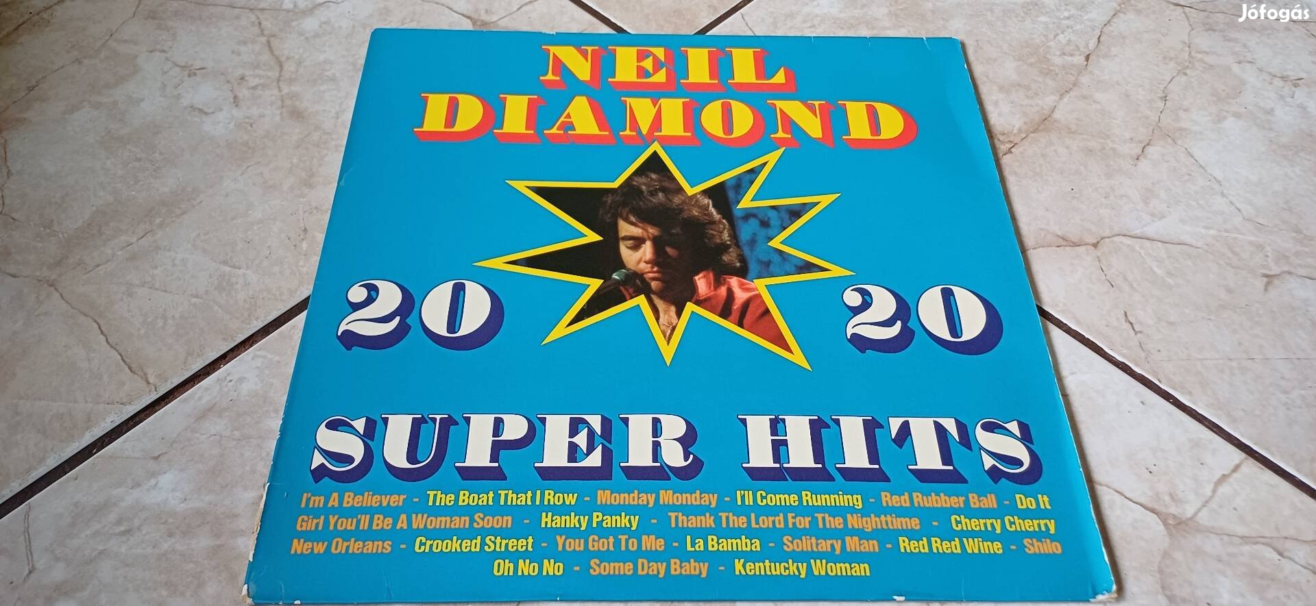 Neil Diamond bakelit hanglemez