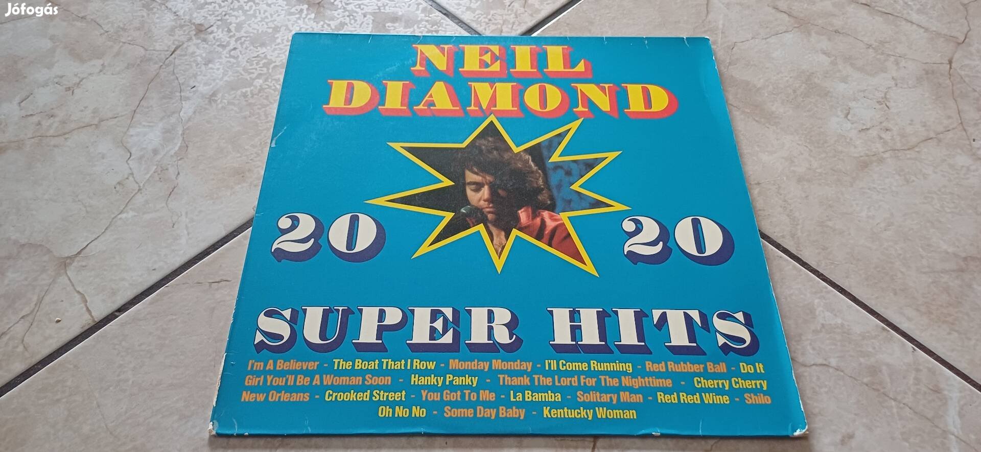 Neil Diamond bakelit hanglemez