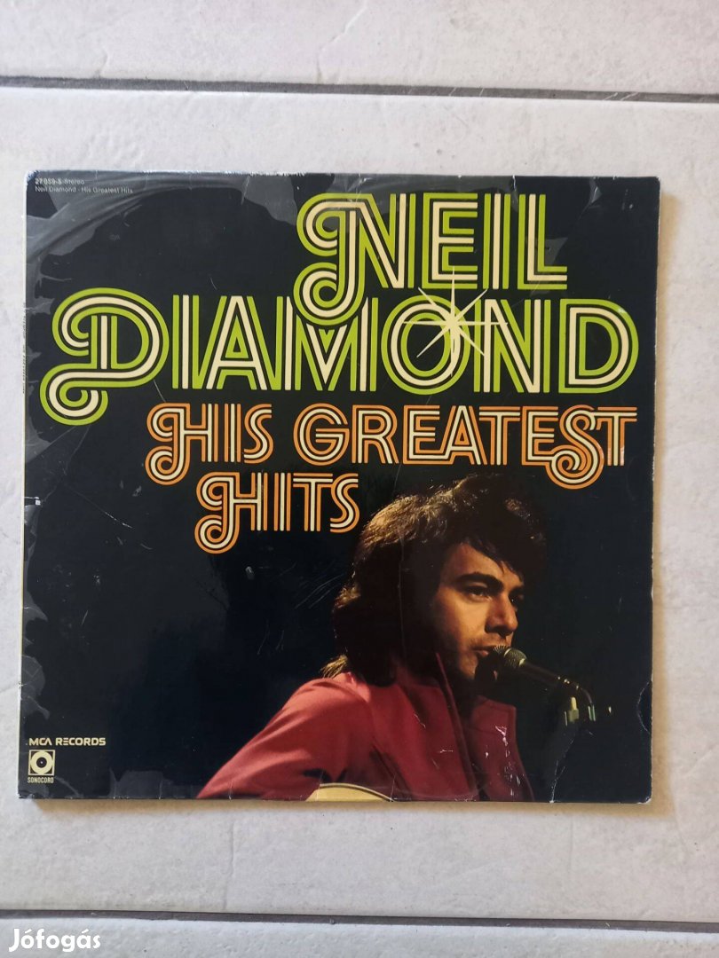 Neil Diamond bakelit lemez