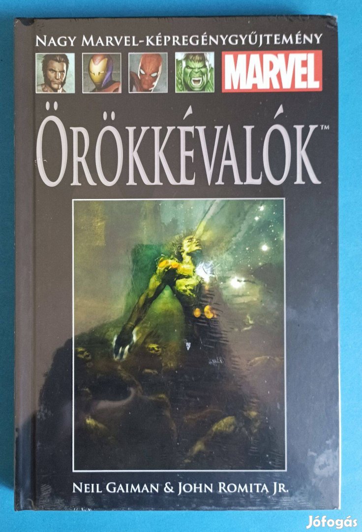 Neil Gaiman Örökkévalók Nagy Marvel Képregény Üj Fóliás!!!