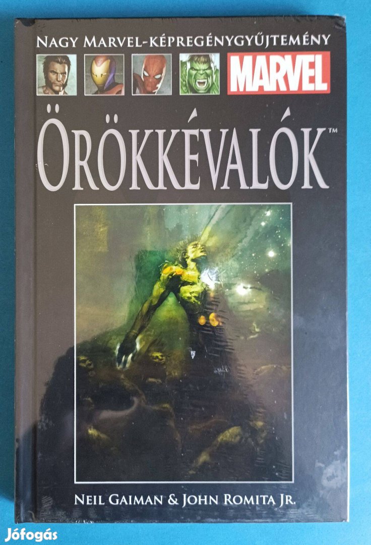 Neil Gaiman Örökkévalók Nagy Marvel Képregény Új Fóliás!!!