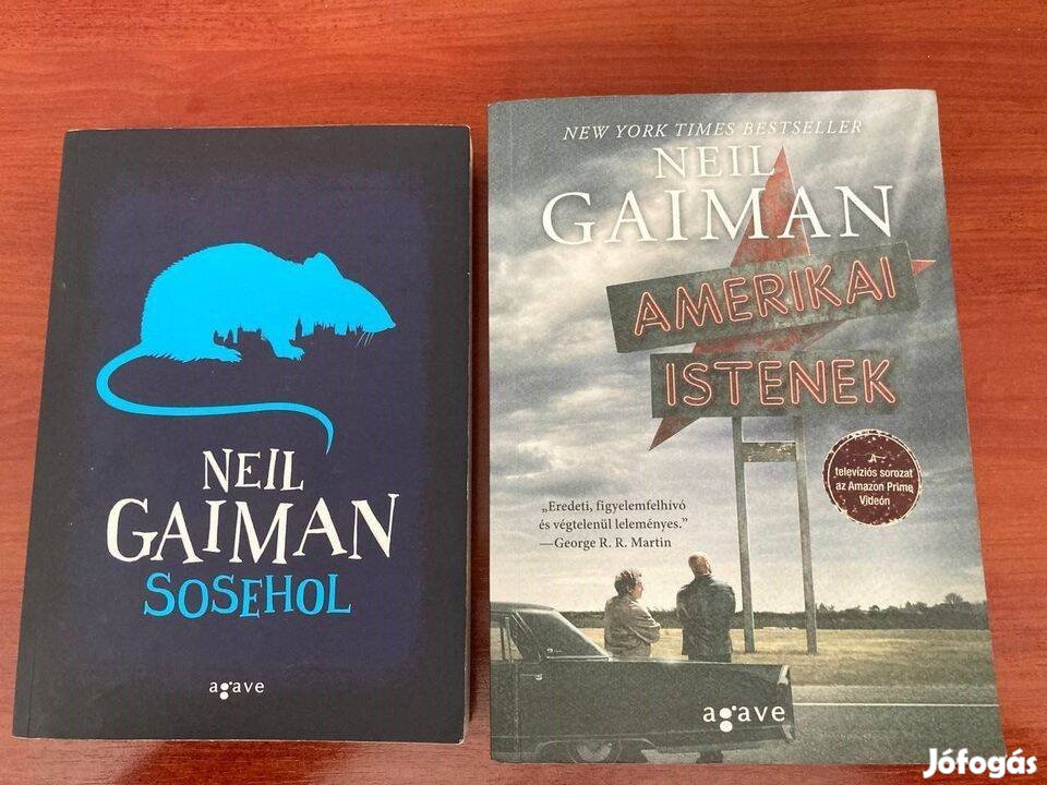 Neil Gaiman könyvek